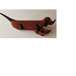 Gravhund med 2 hvalpe